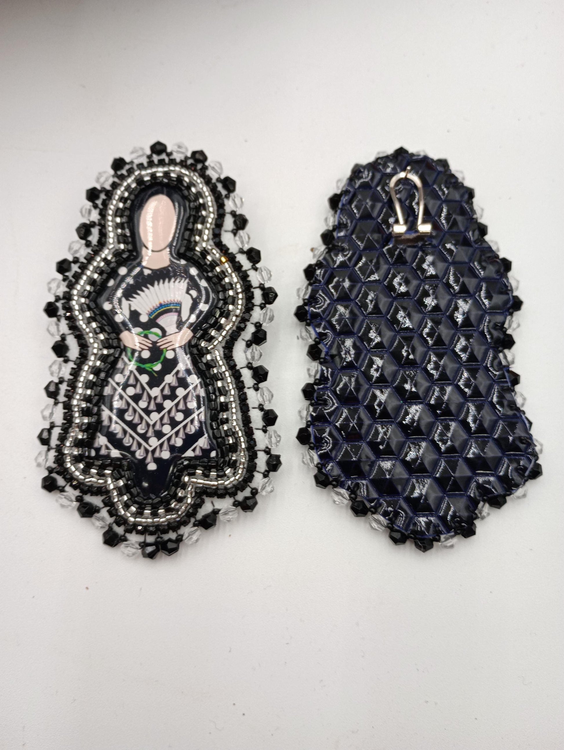 Jingle Dress Dancer beaded earrings