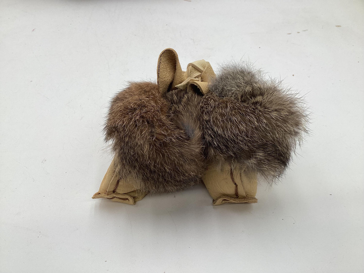 Handmade Baby Leather Moccasins – Ojibwe Anishinaabe Pucker Toe Style