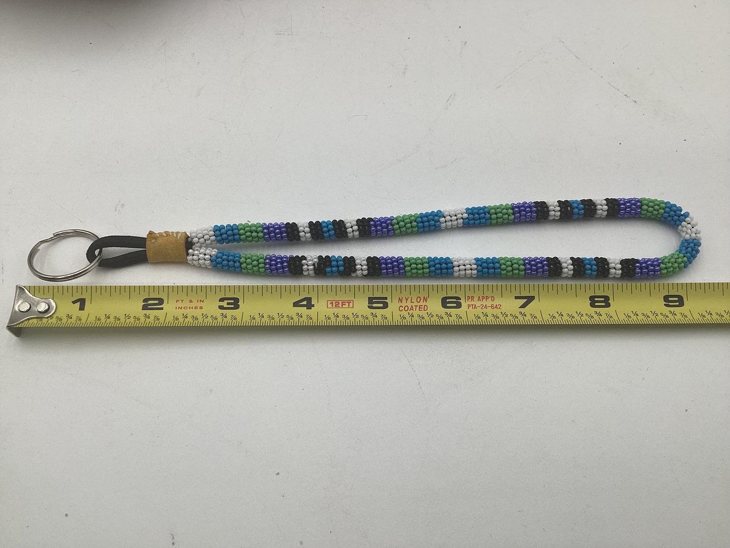 Hand Beaded Lanyard - Ojibwe/Anishinaabe Made - Free Shipping