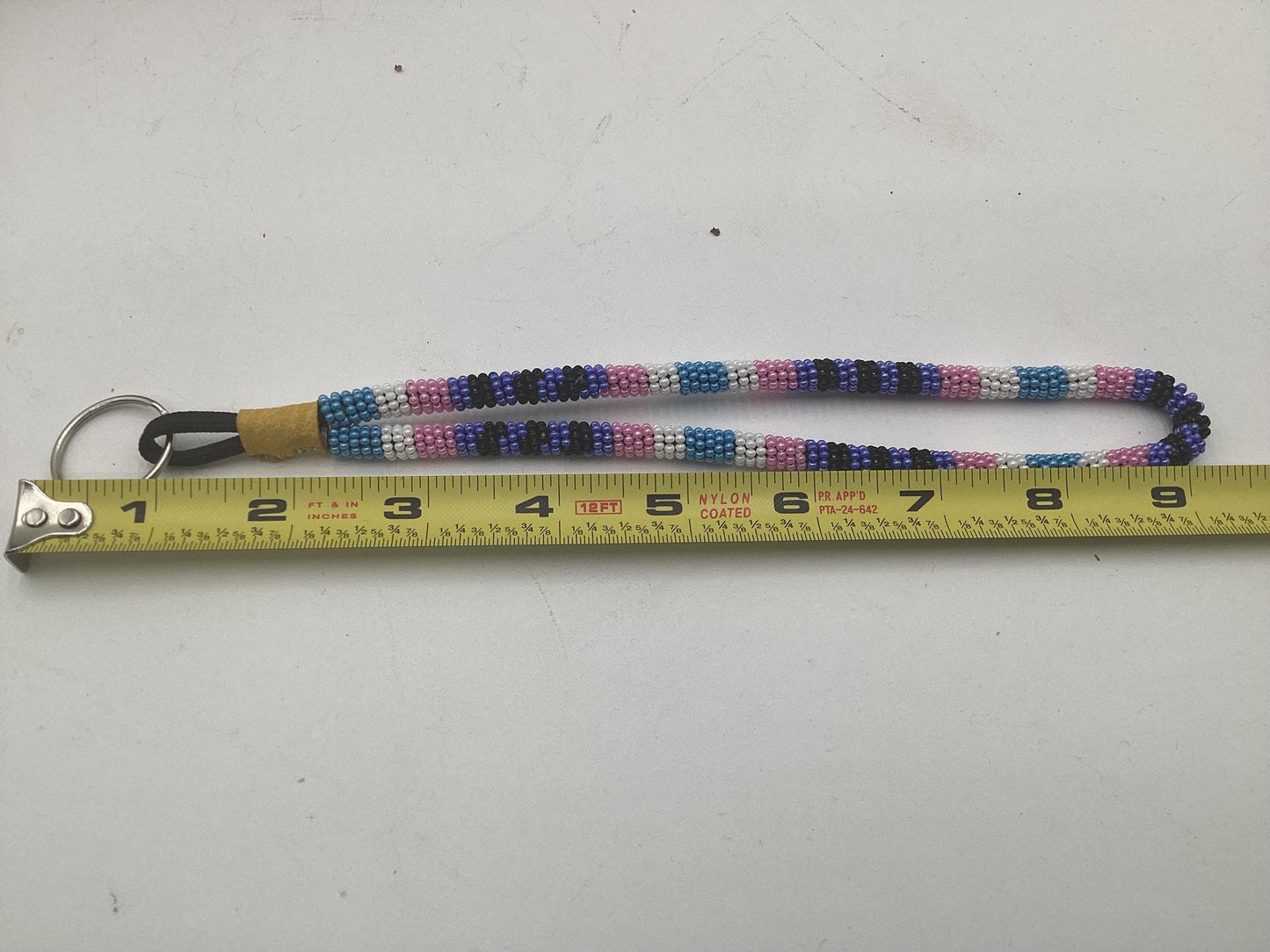 Hand Beaded Lanyard - Ojibwe/Anishinaabe Made - Free Shipping