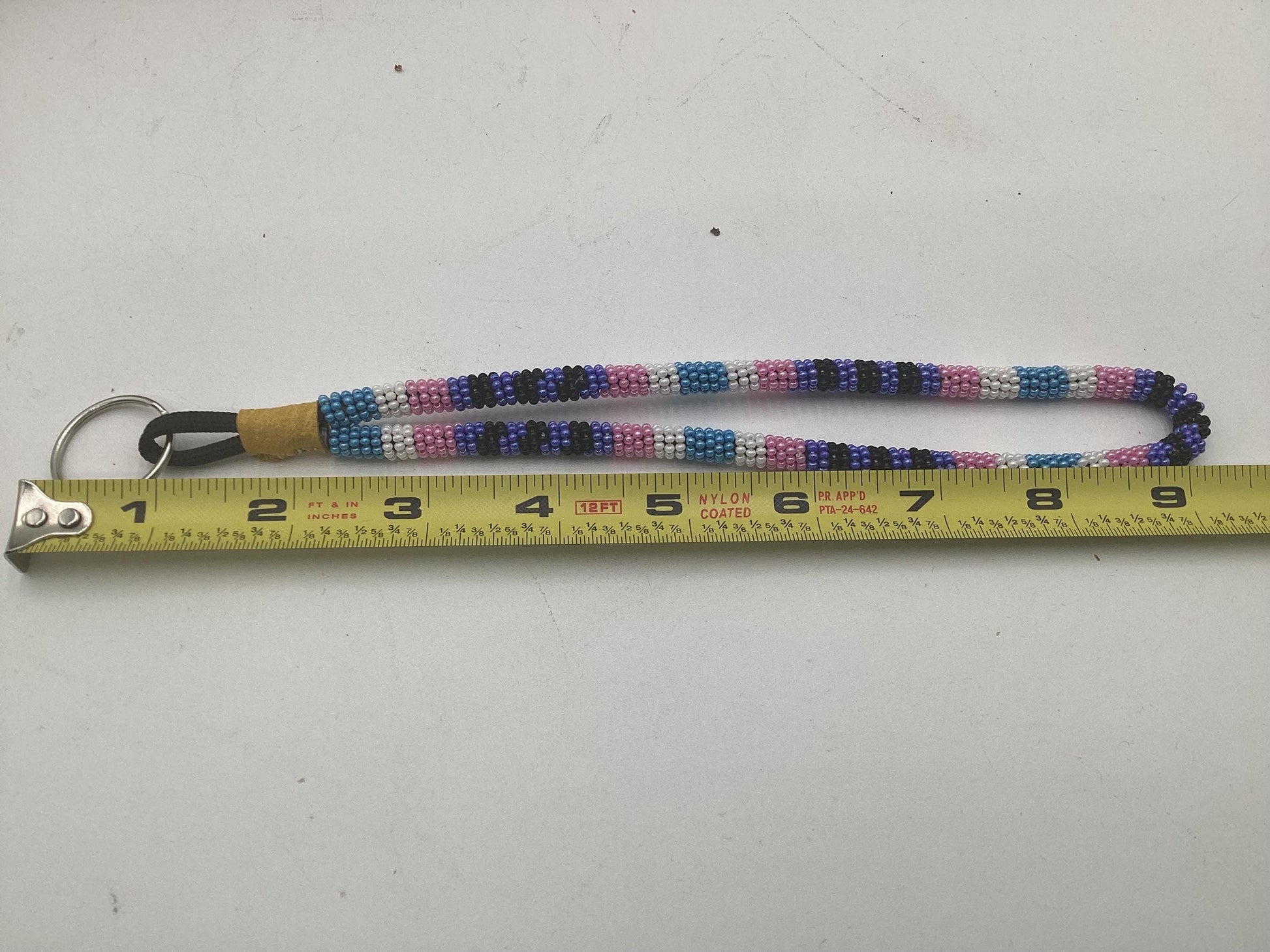 Hand Beaded Lanyard - Ojibwe/Anishinaabe Made - Free Shipping