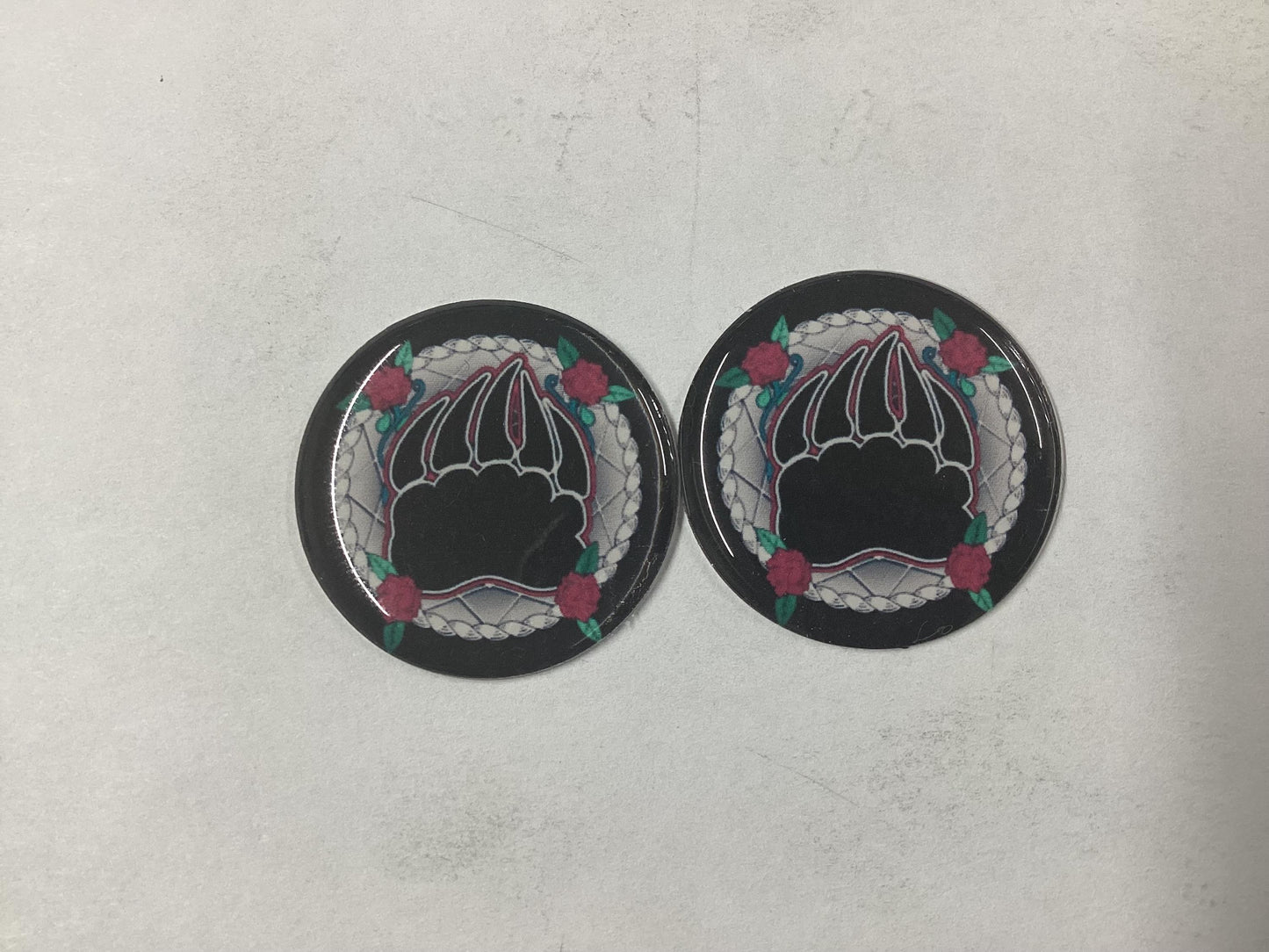 Hand Crafted Epoxy Earring Cab Set - Tribal Artisan Design - 5 Pairs Per Order