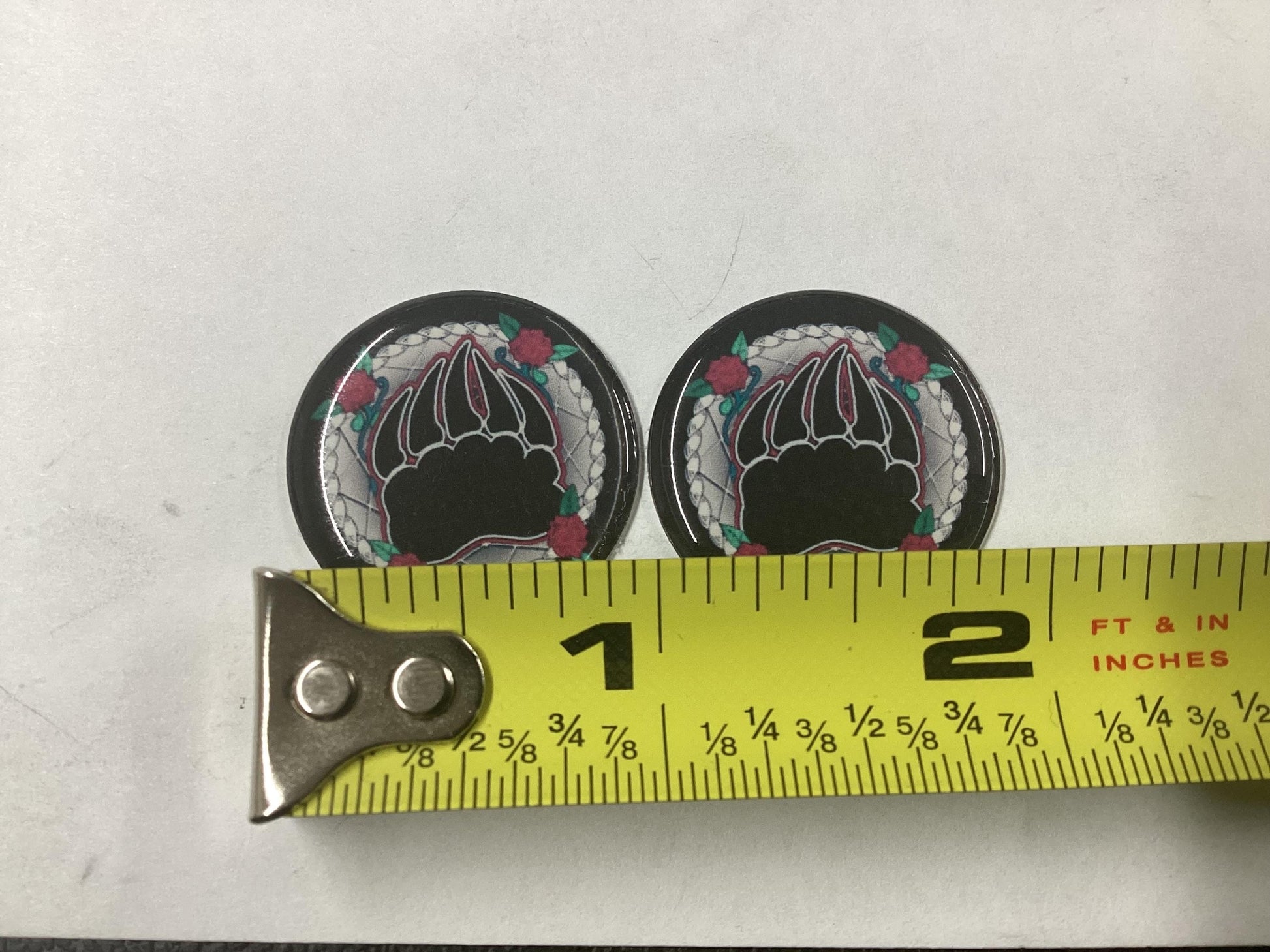 Hand Crafted Epoxy Earring Cab Set - Tribal Artisan Design - 5 Pairs Per Order