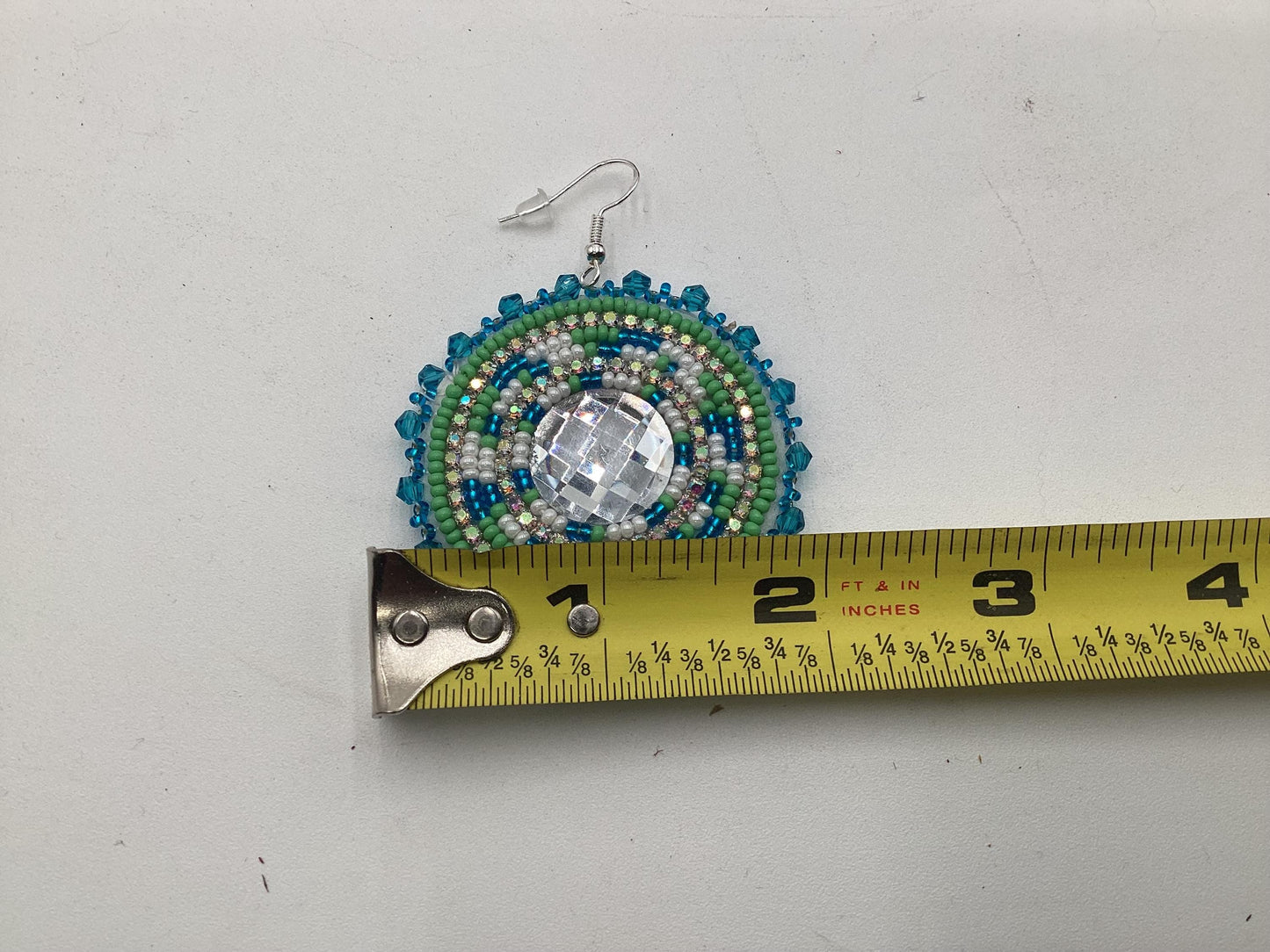 Hand Beaded Earrings: Anishinaabe/Ojibwe Beadwork