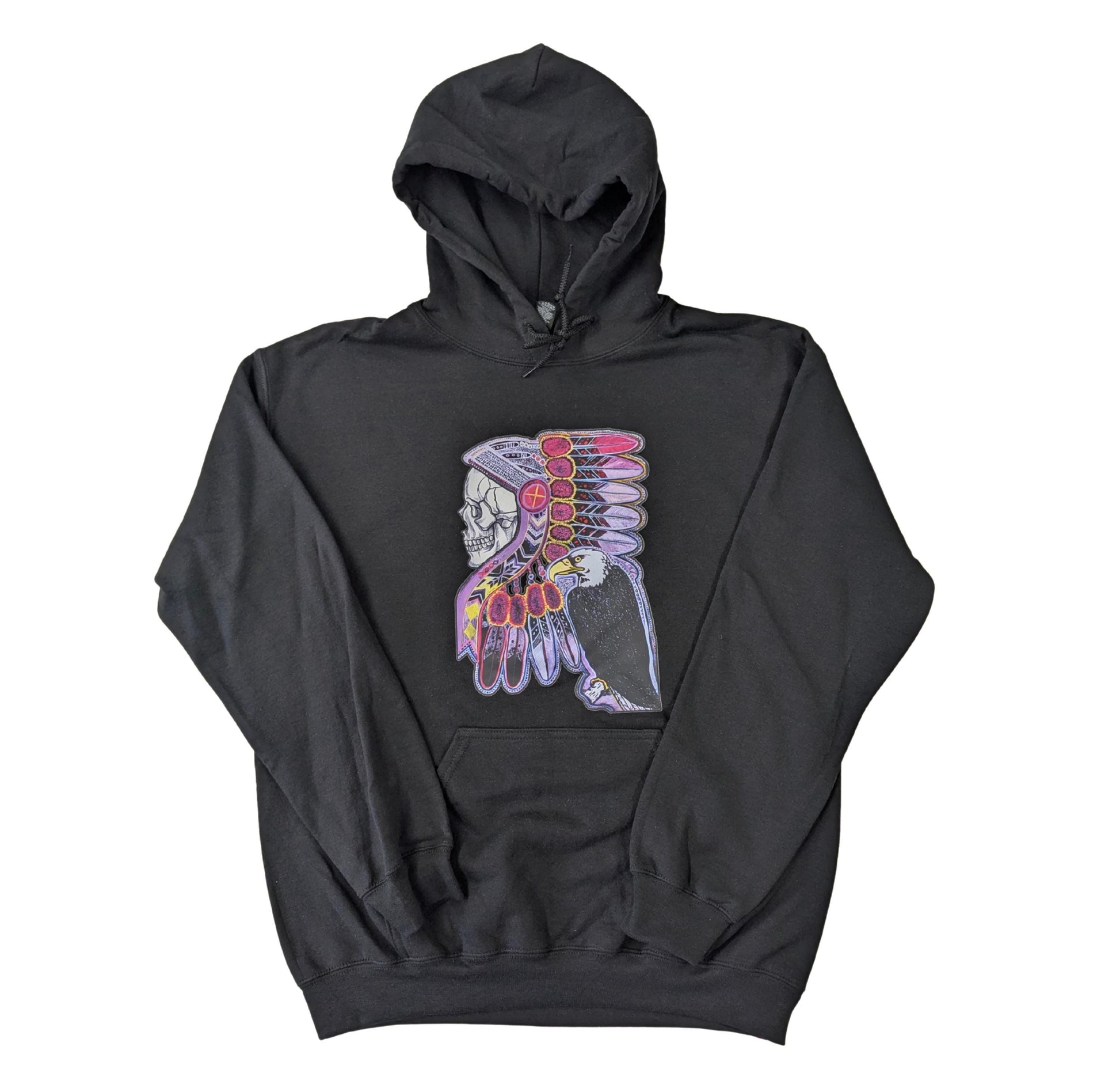NEW - Ojibwe Artist David Edwards Hoodies: Indigenous Art Sweatshirts