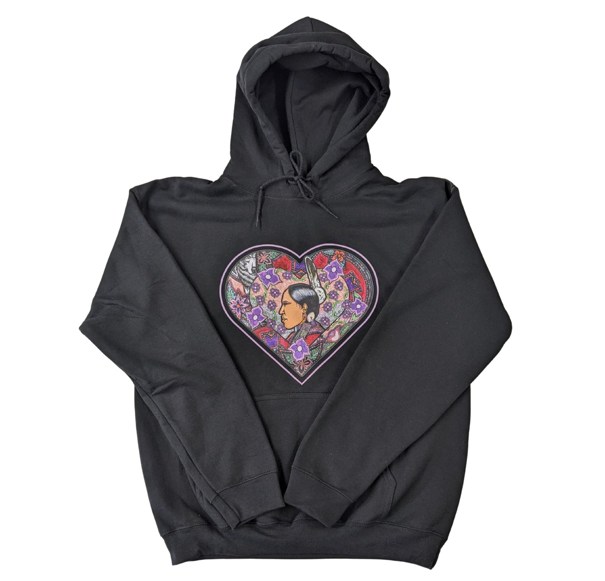 NEW - Ojibwe Artist David Edwards Hoodies: Indigenous Art Sweatshirts