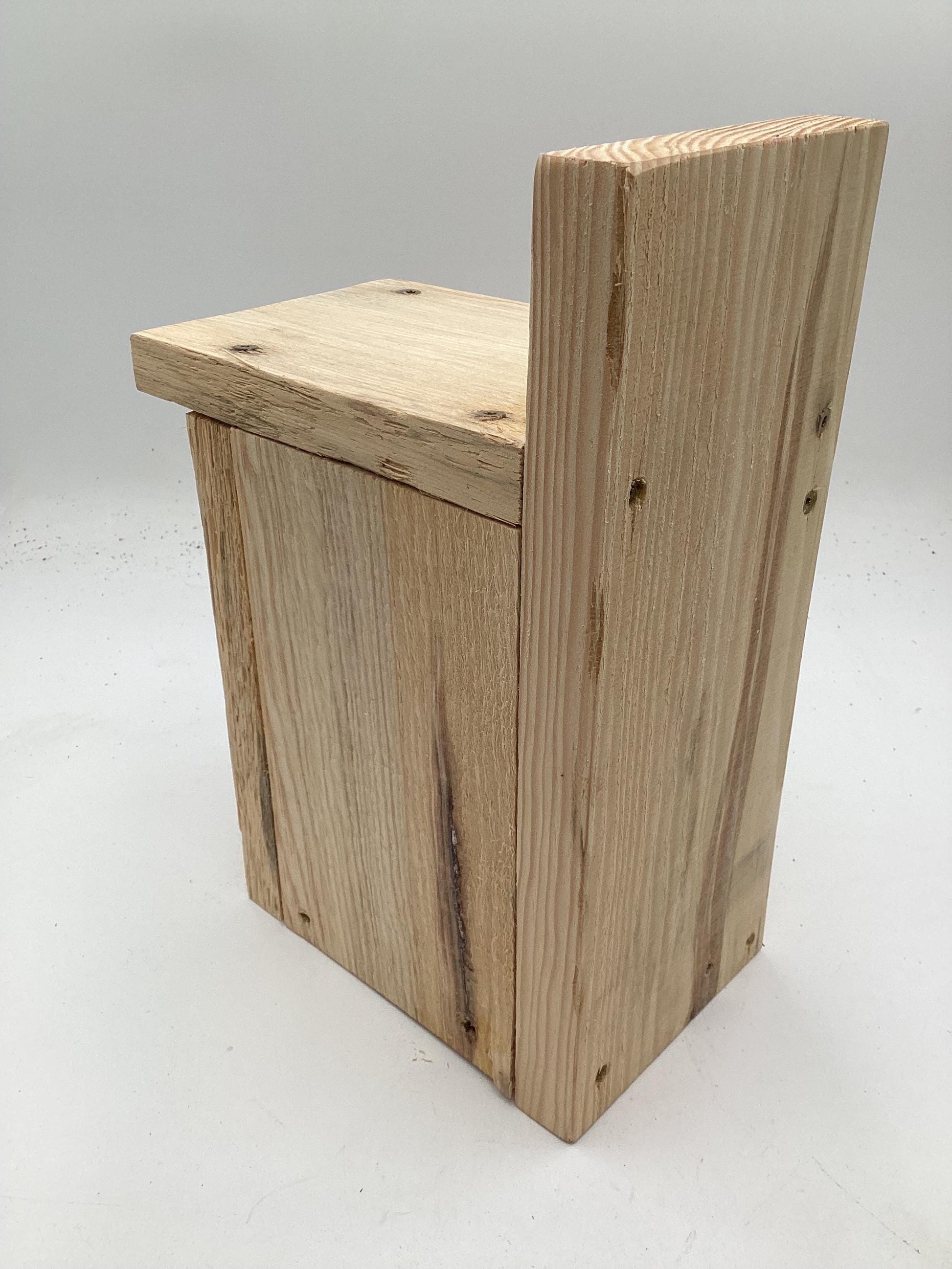 Wooden Bluebird House - Anishinaabe/Ojibwe Artisan