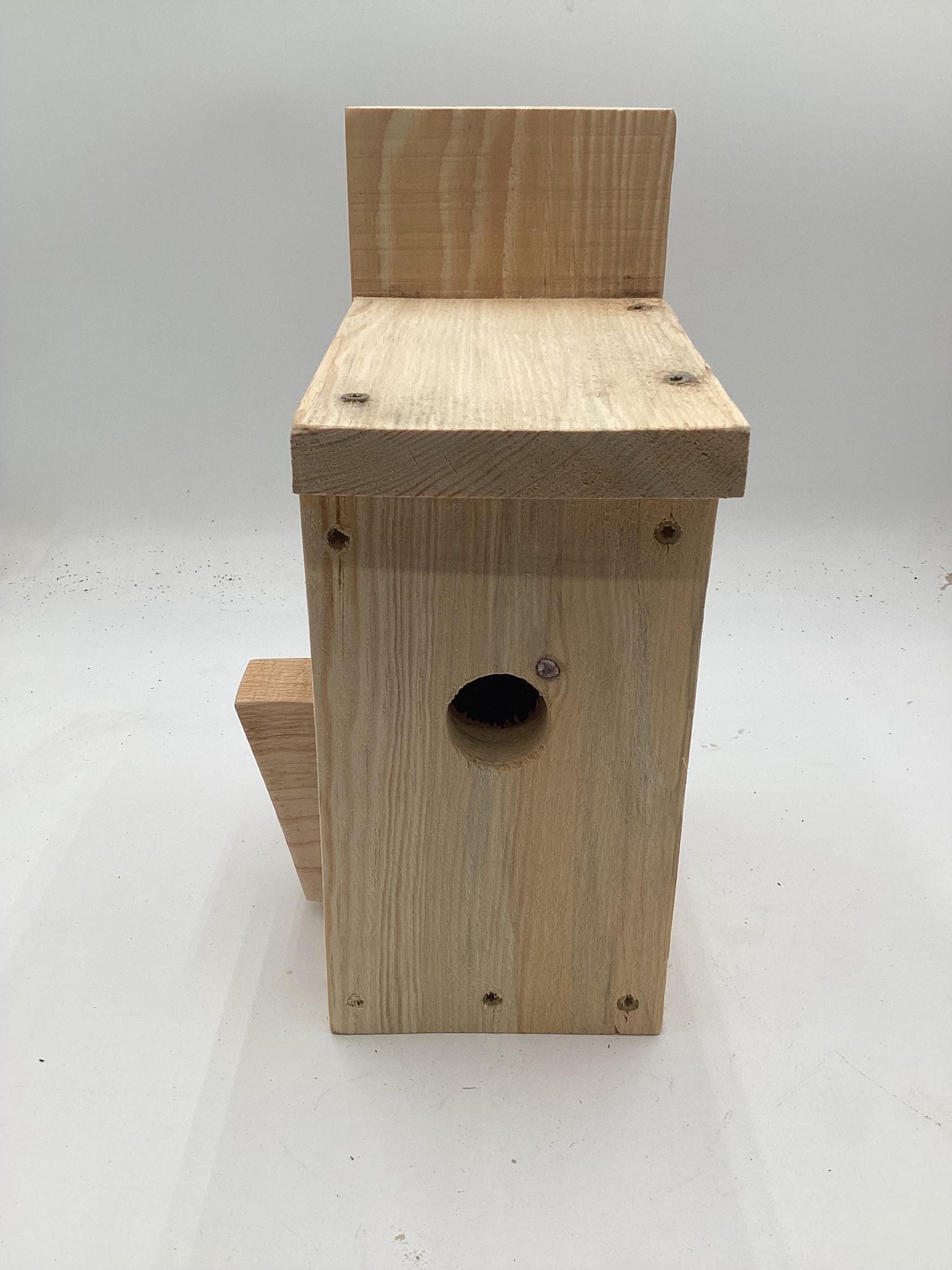 Wooden Bluebird House - Anishinaabe/Ojibwe Artisan