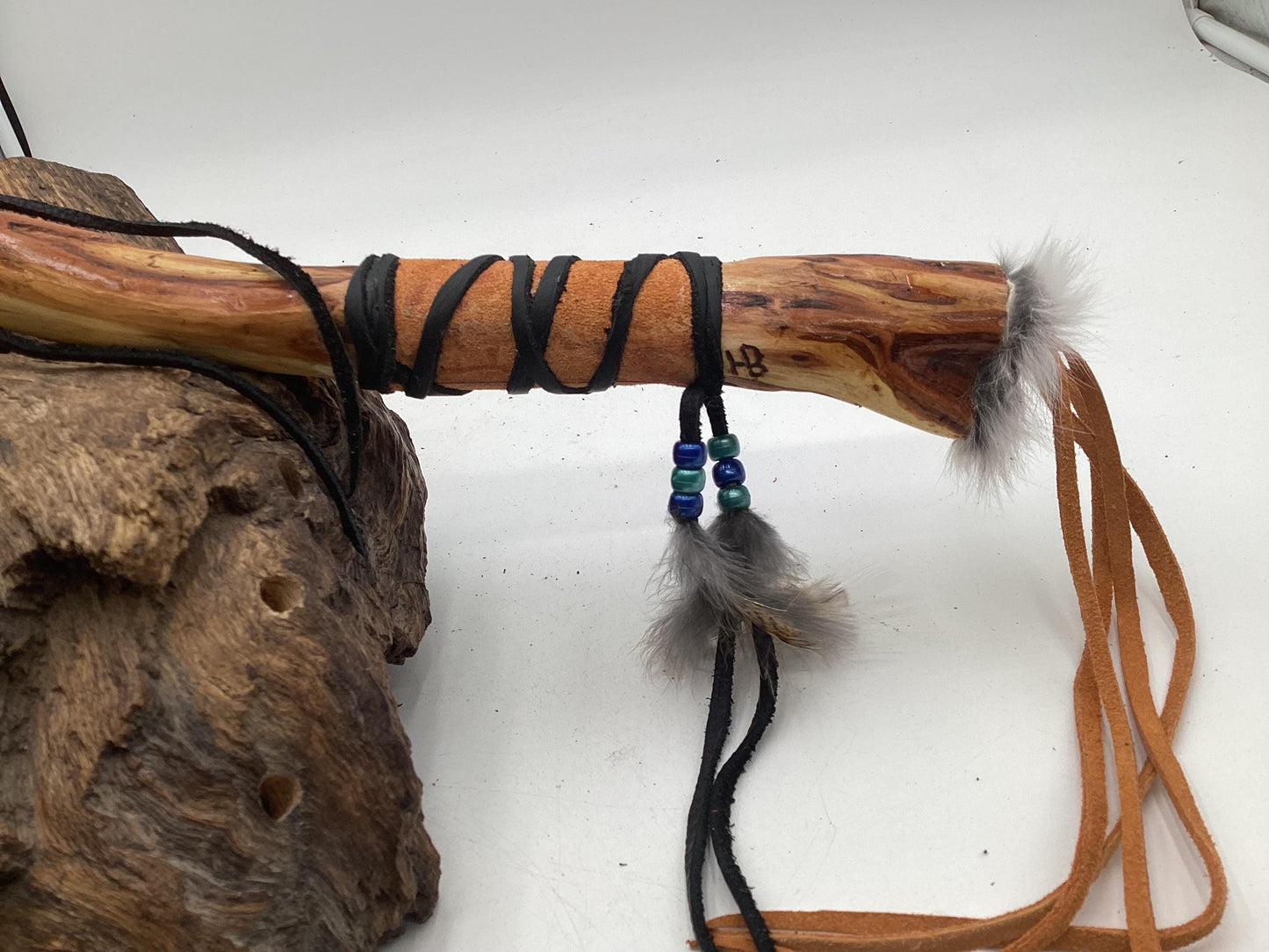 Hand Crafted Turtle Shell Dance Rattle -Ojibwe/Anishinaabe made - Free Shipping