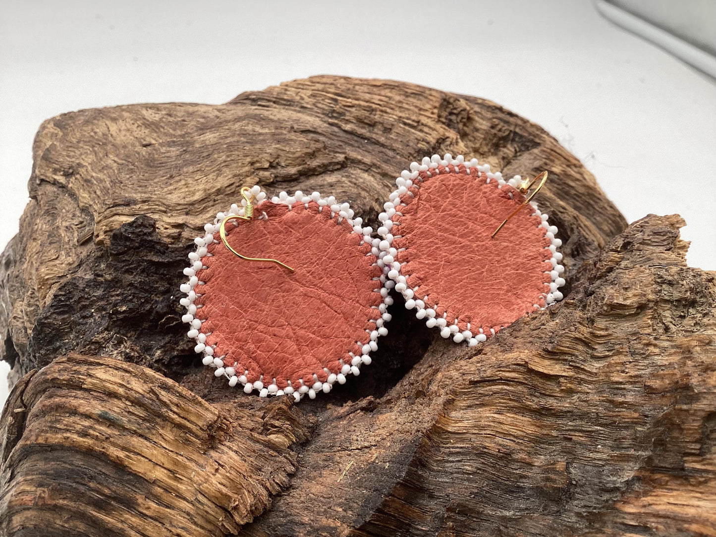 Hand Beaded Indigenous Earrings: Anishinaabe/Ojibwe Beadwork