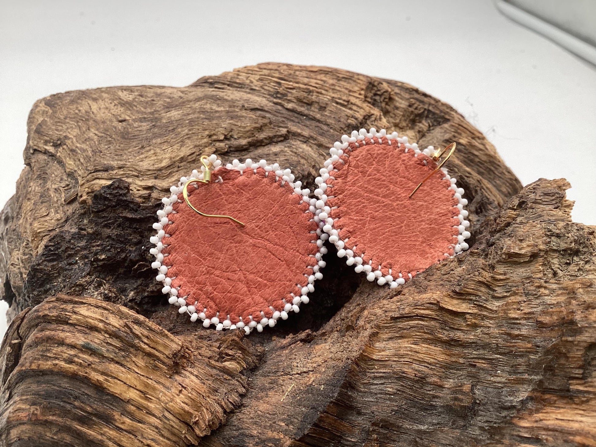 Hand Beaded Indigenous Earrings: Anishinaabe/Ojibwe Beadwork