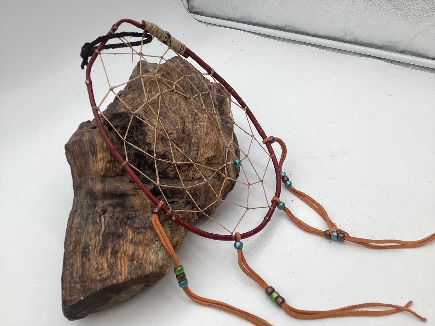 Authentic Handmade Red Willow Dream Catcher - Anishinaabe/Ojibwe