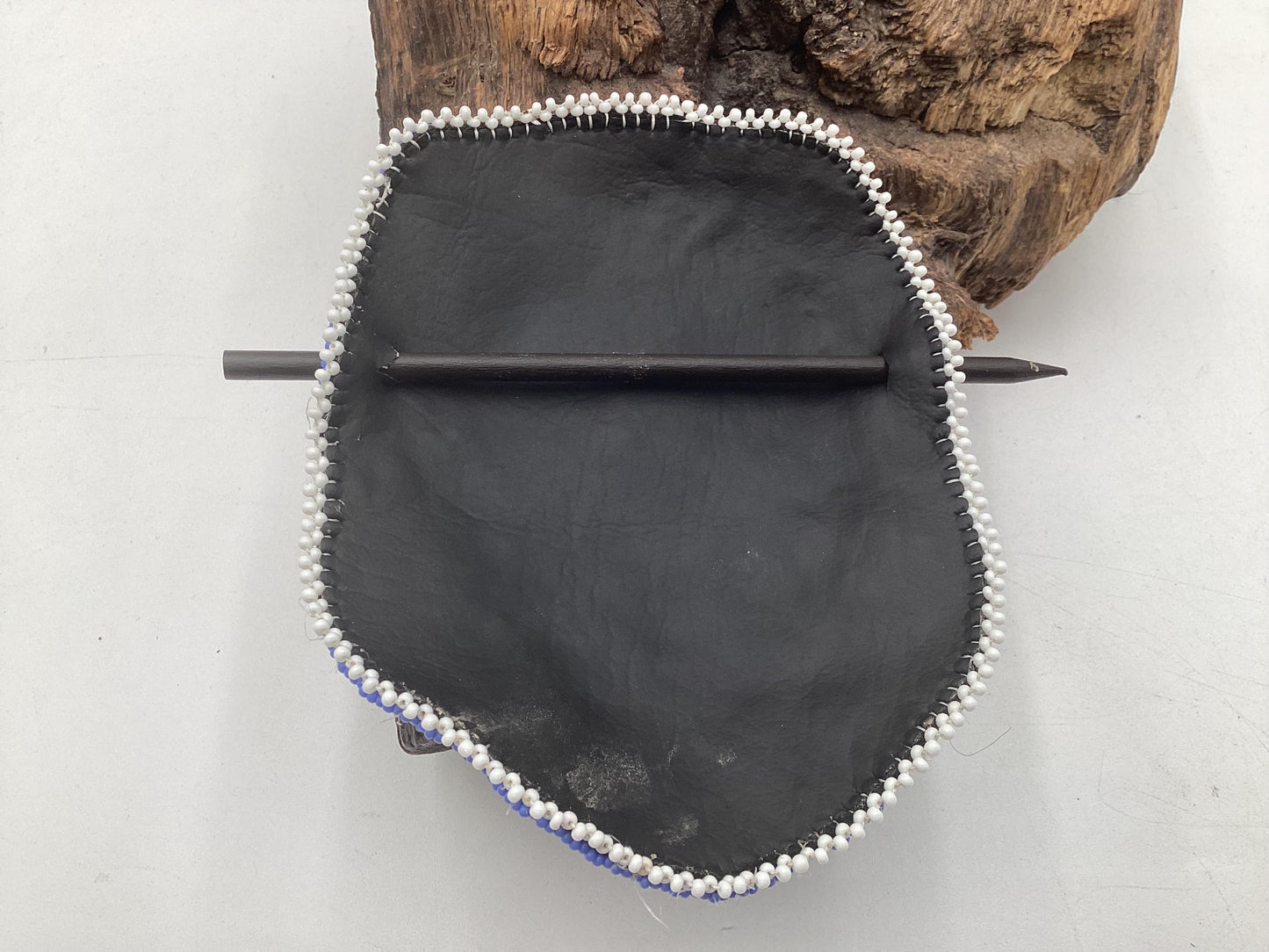 Hand Beaded Flower Barrette – Ojibwe Artisan Design