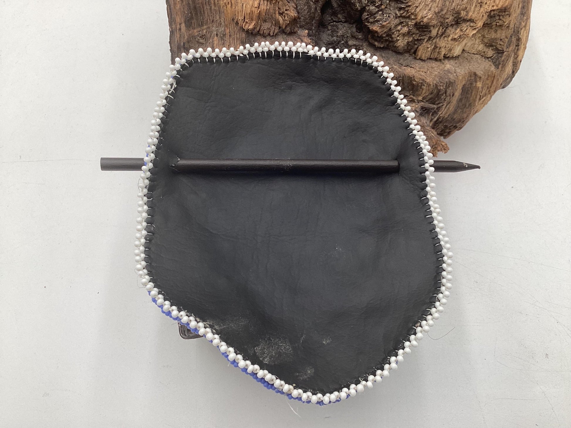 Hand Beaded Flower Barrette – Ojibwe Artisan Design