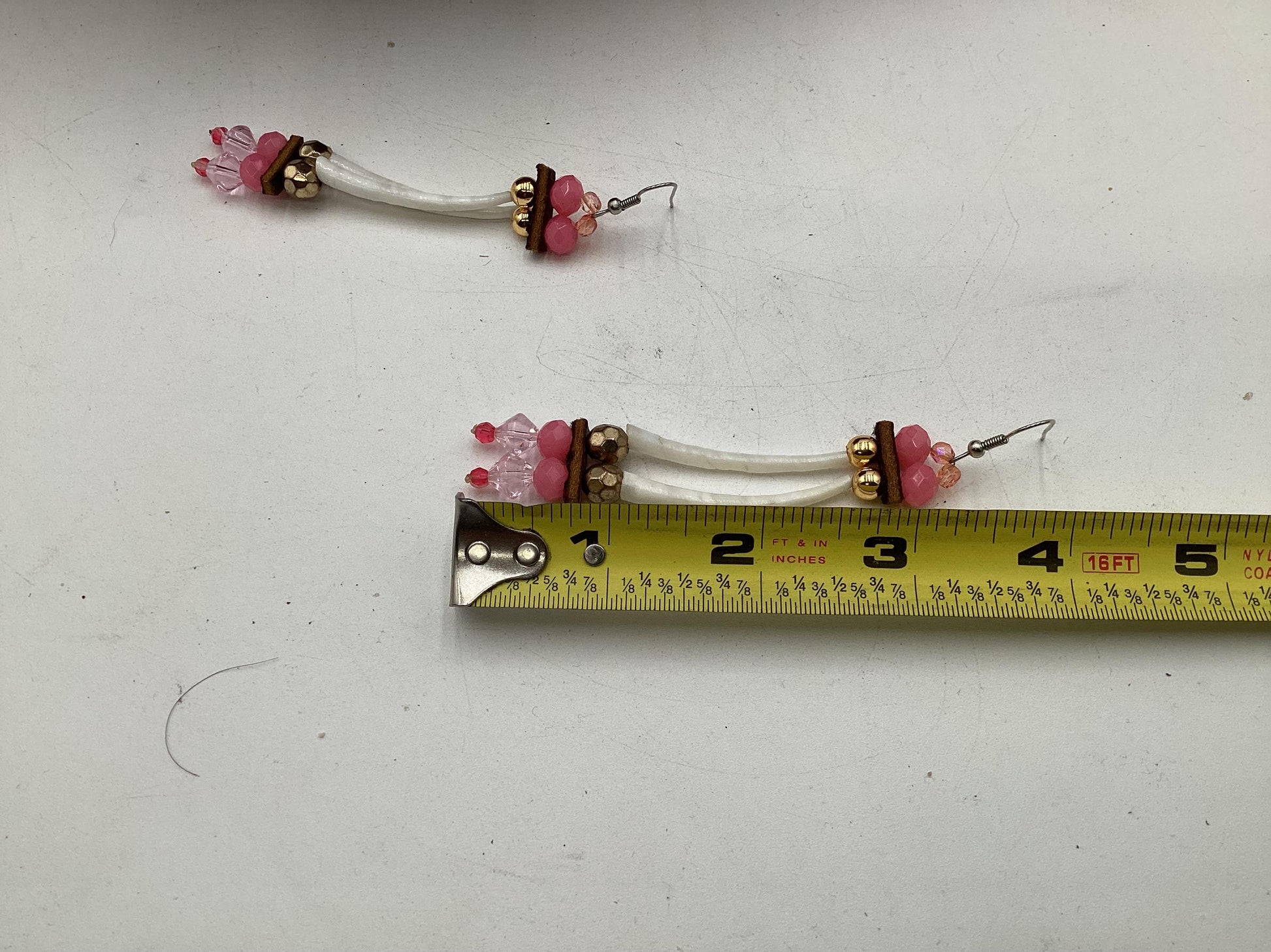 Hand Beaded Earrings: Anishinaabe/Ojibwe Beadwork