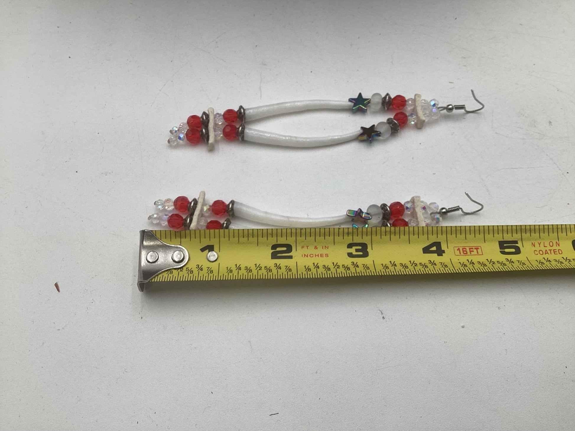 Hand Beaded Earrings: Anishinaabe/Ojibwe Beadwork