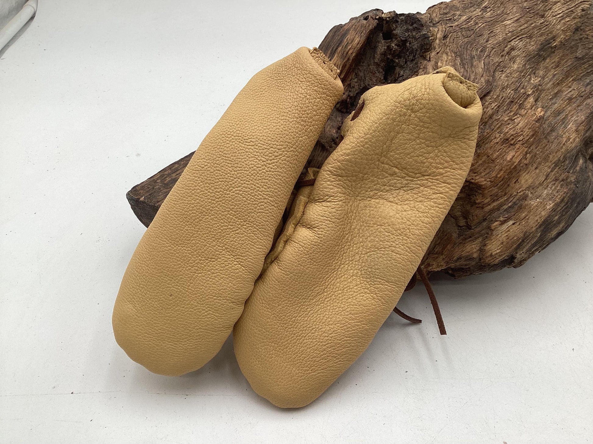 Child's Leather Moccasins – Anishinaabe/Ojibwe Artisan made