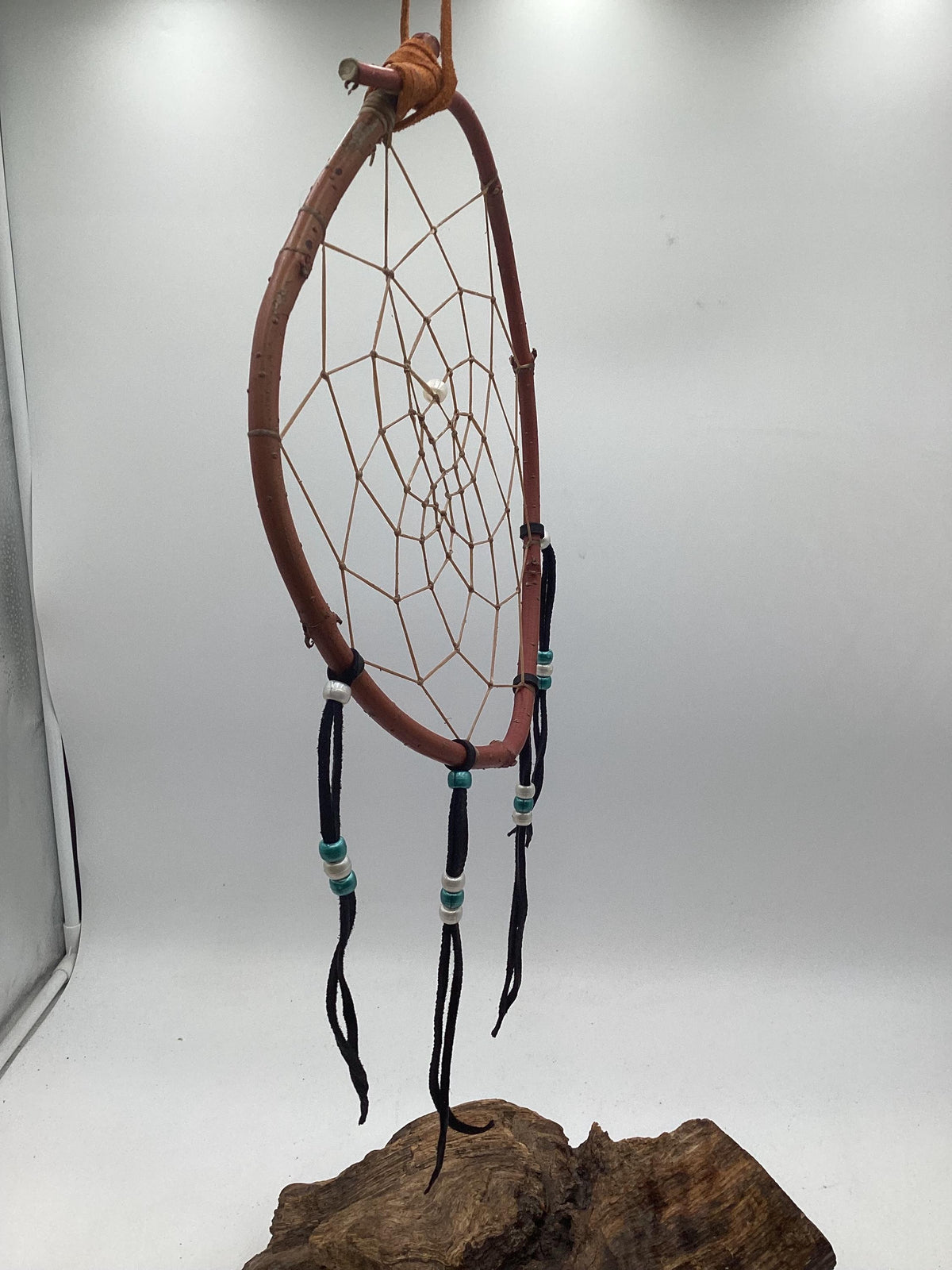 Authentic Handmade Red Willow Dream Catcher - Anishinaabe/Ojibwe