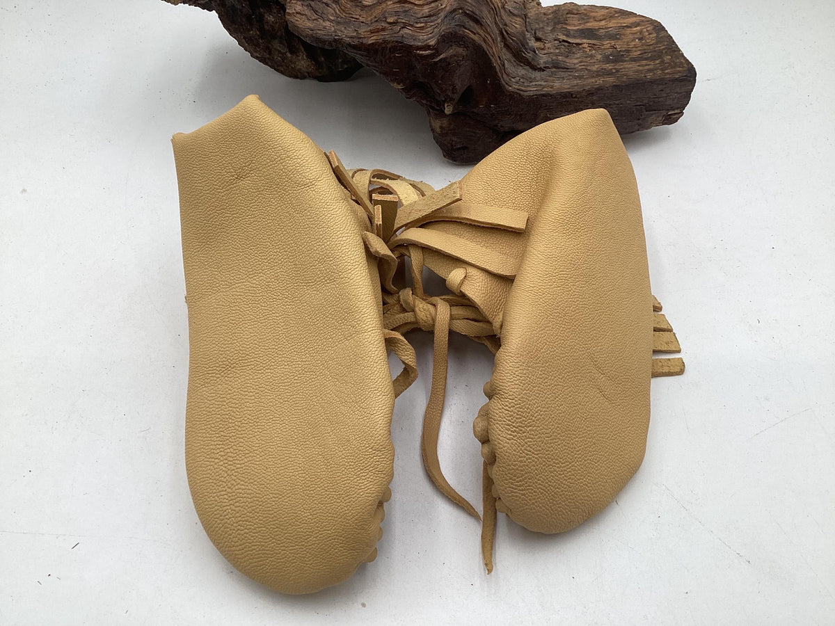 Leather Moccasins for Children – Anishinaabe/Ojibwe Artisan made