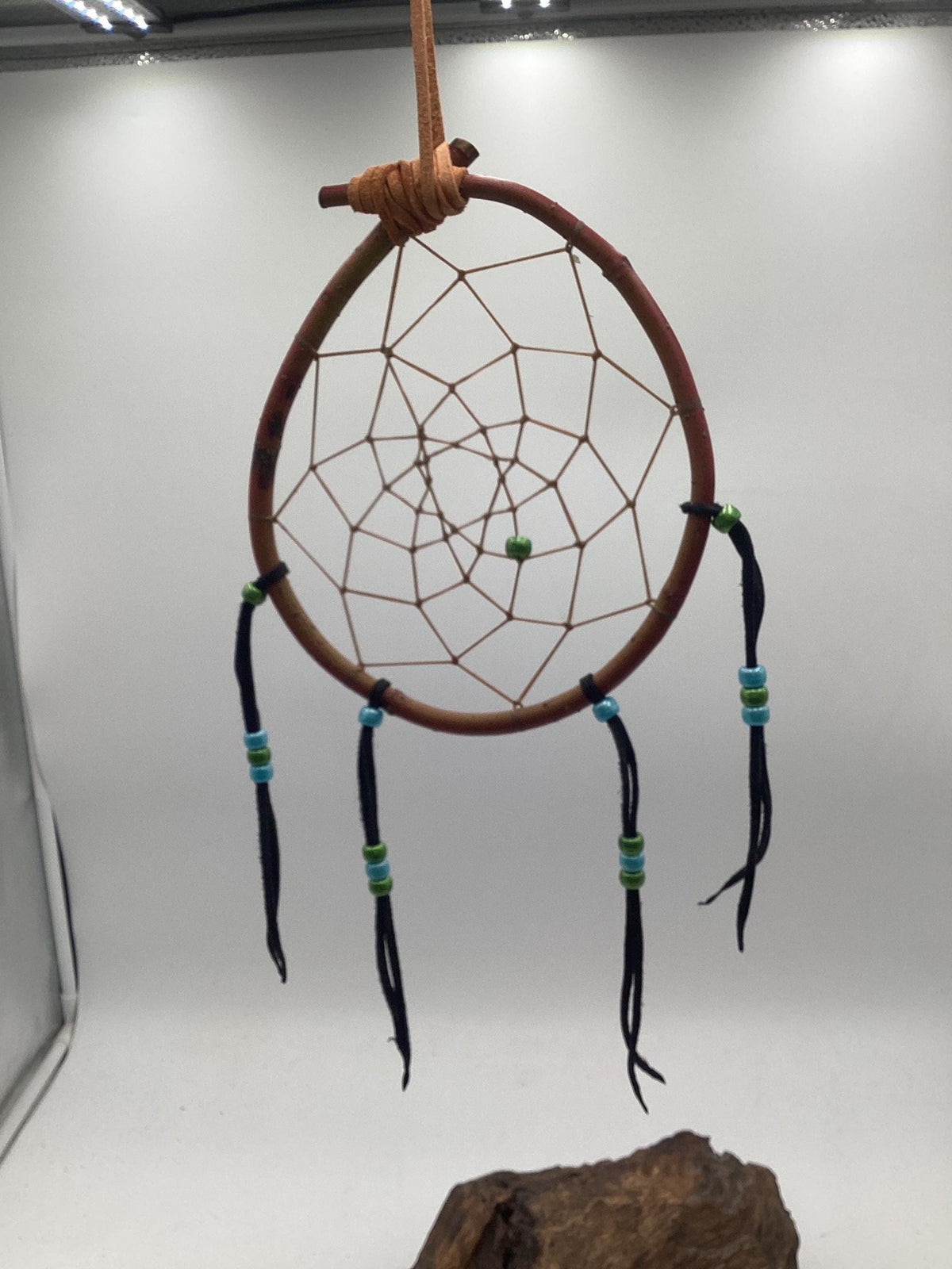 Authentic Handmade Red Willow Dream Catcher - Anishinaabe/Ojibwe