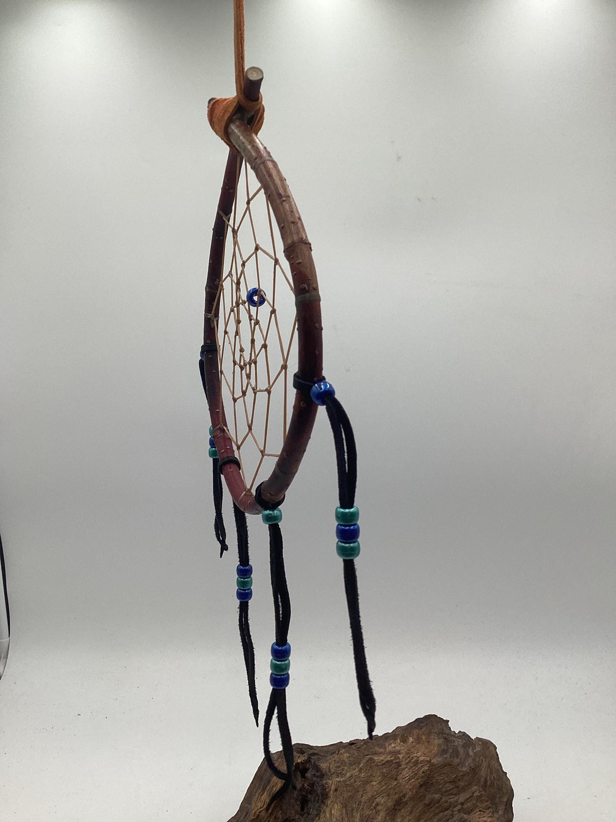 Authentic Handmade Red Willow Dream Catcher - Anishinaabe/Ojibwe