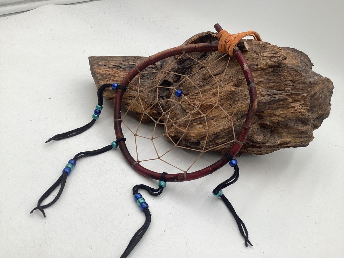 Authentic Handmade Red Willow Dream Catcher - Anishinaabe/Ojibwe