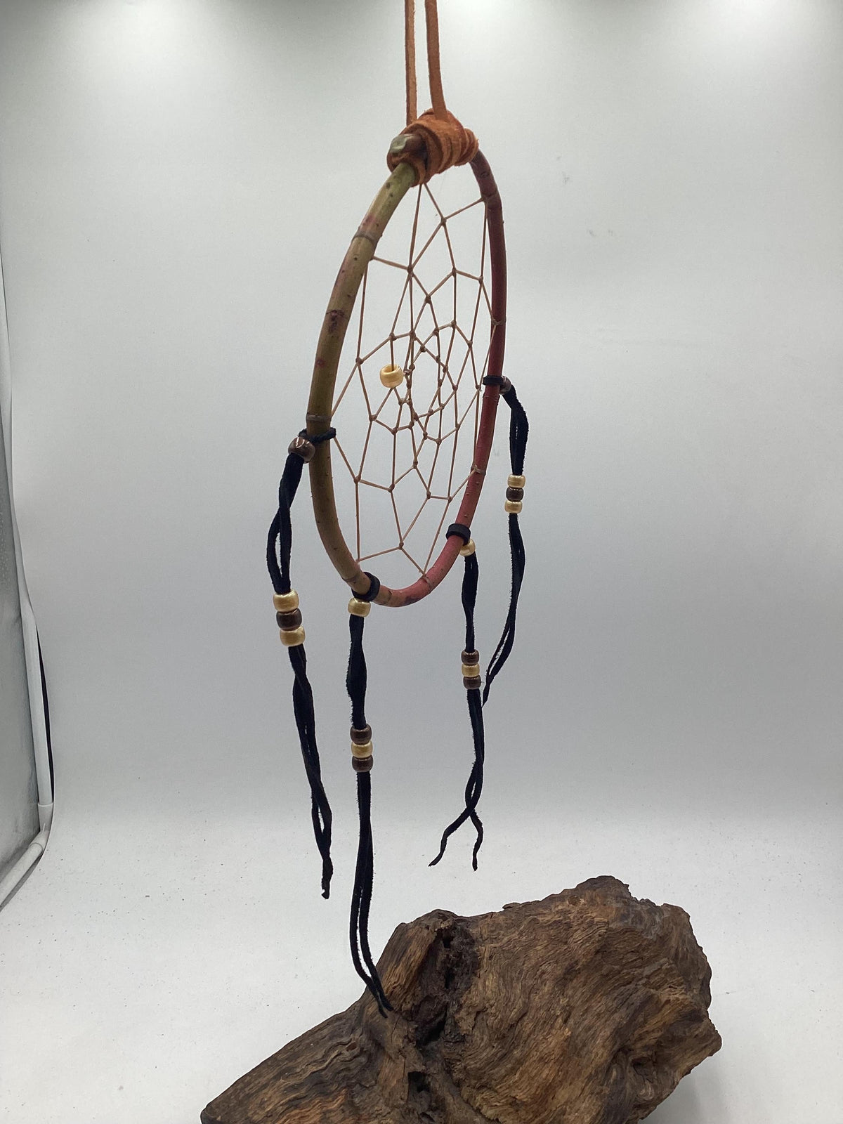Authentic Handmade Red Willow Dream Catcher - Anishinaabe/Ojibwe
