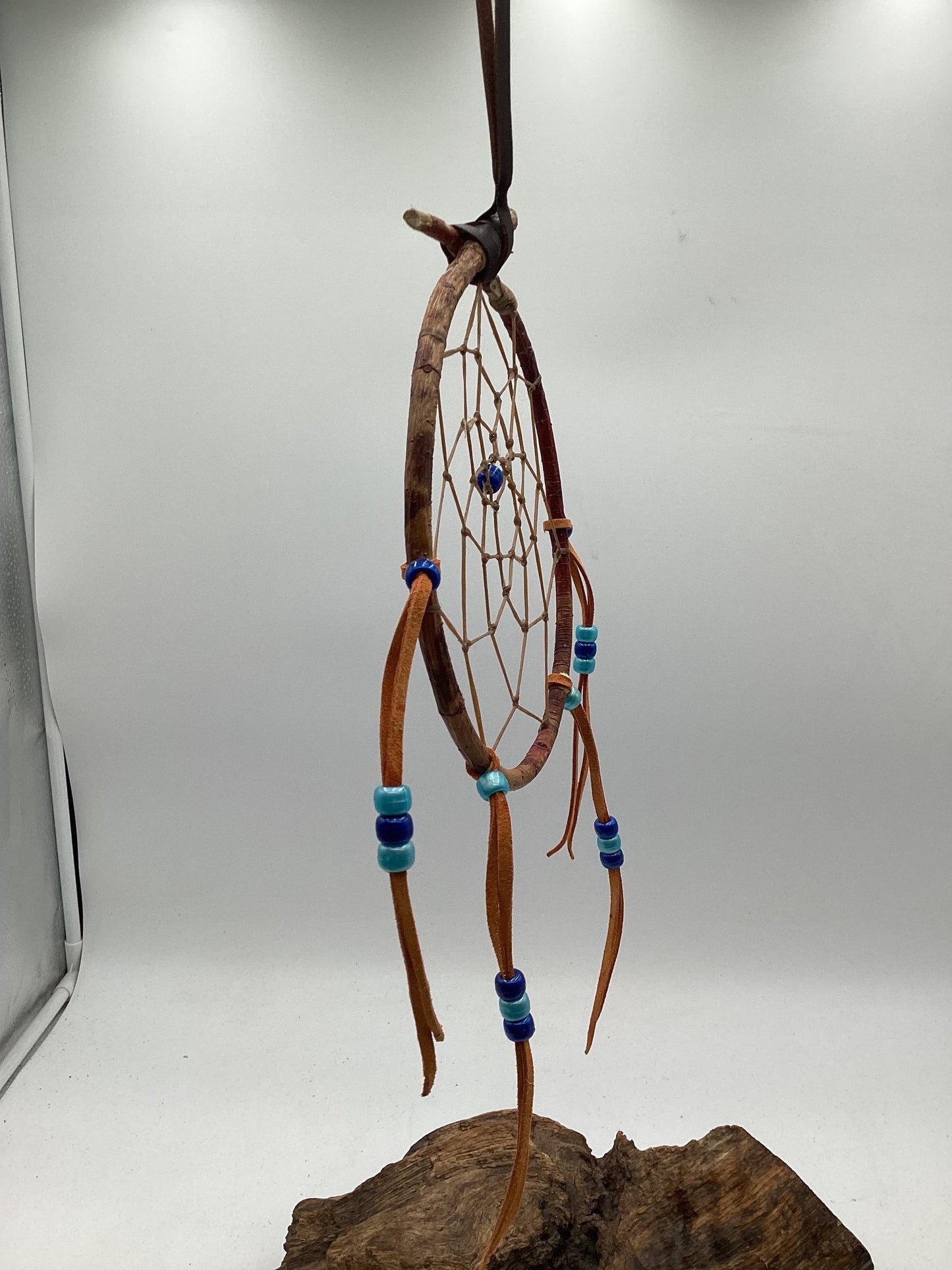 Authentic Handmade Red Willow Dream Catcher - Anishinaabe/Ojibwe