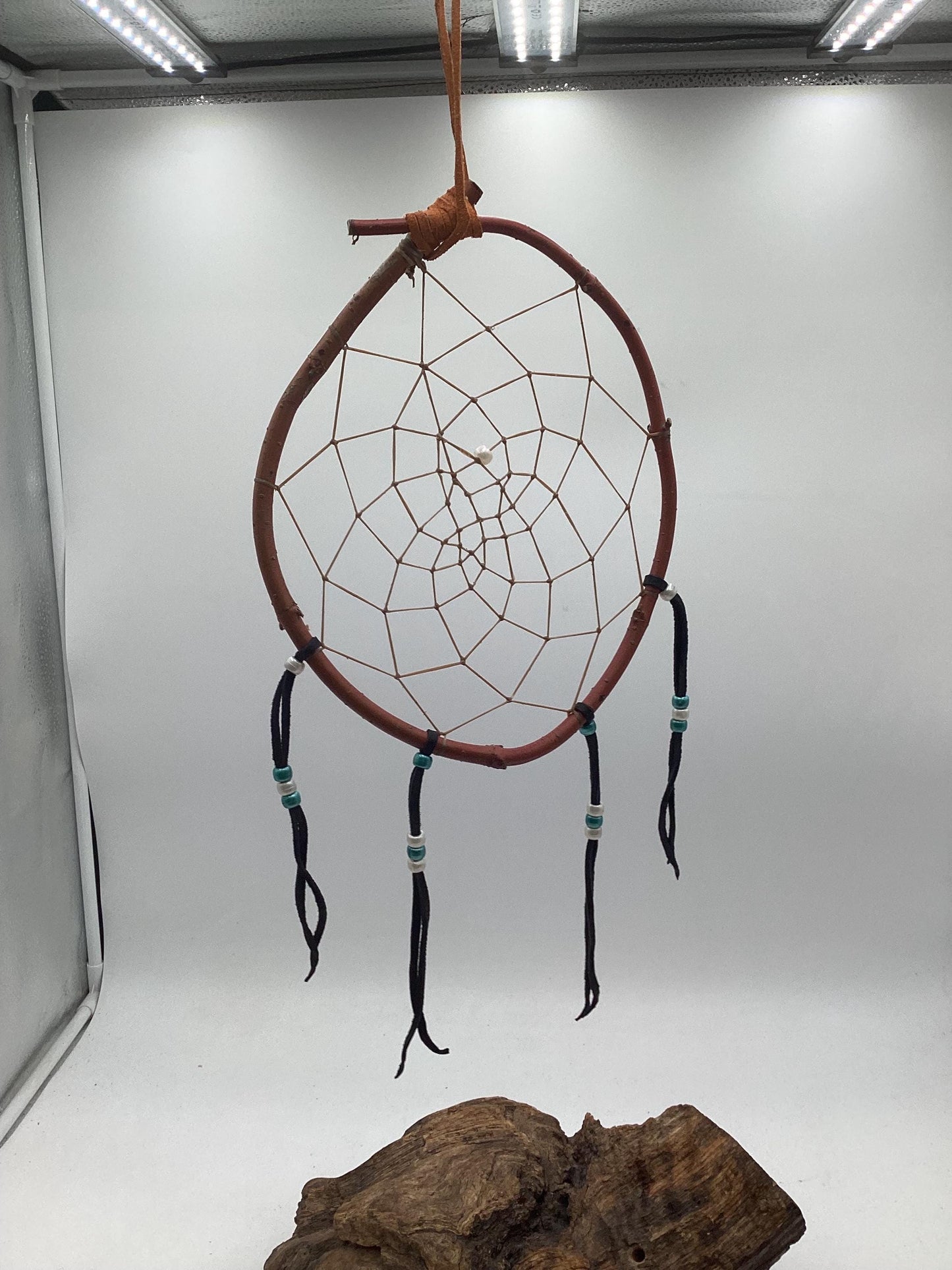 Authentic Handmade Red Willow Dream Catcher - Anishinaabe/Ojibwe