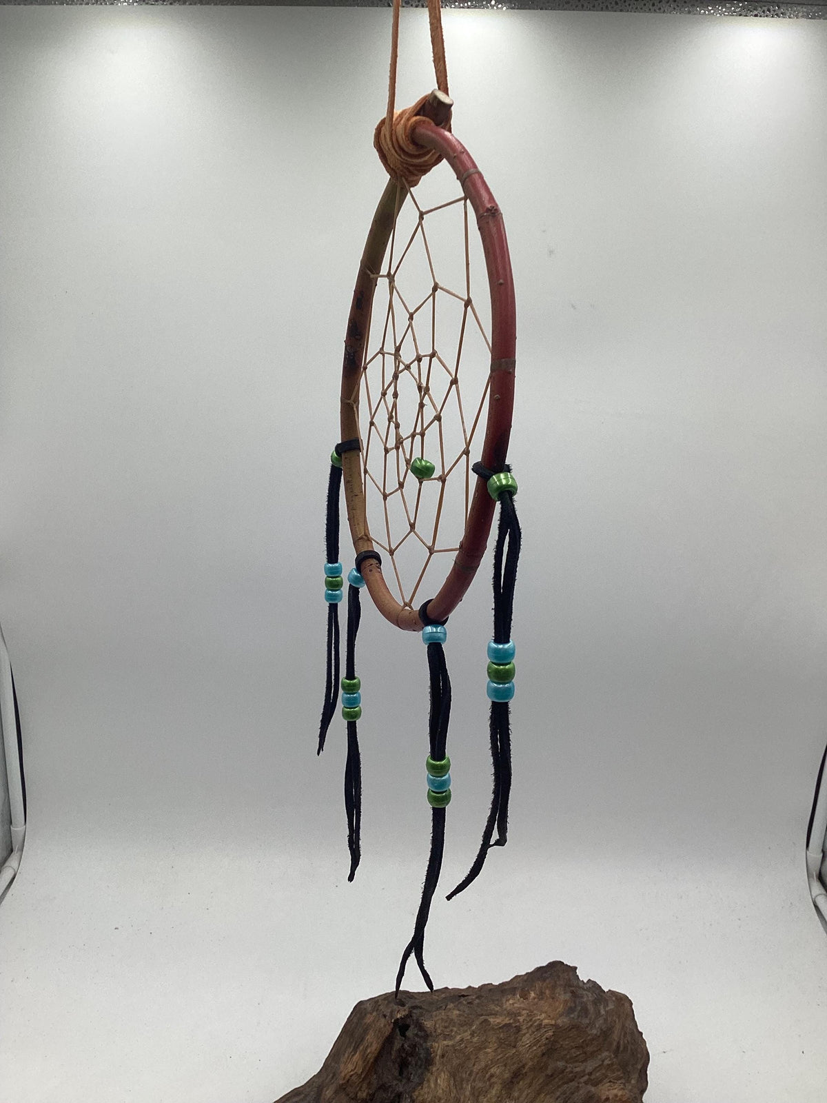 Authentic Handmade Red Willow Dream Catcher - Anishinaabe/Ojibwe