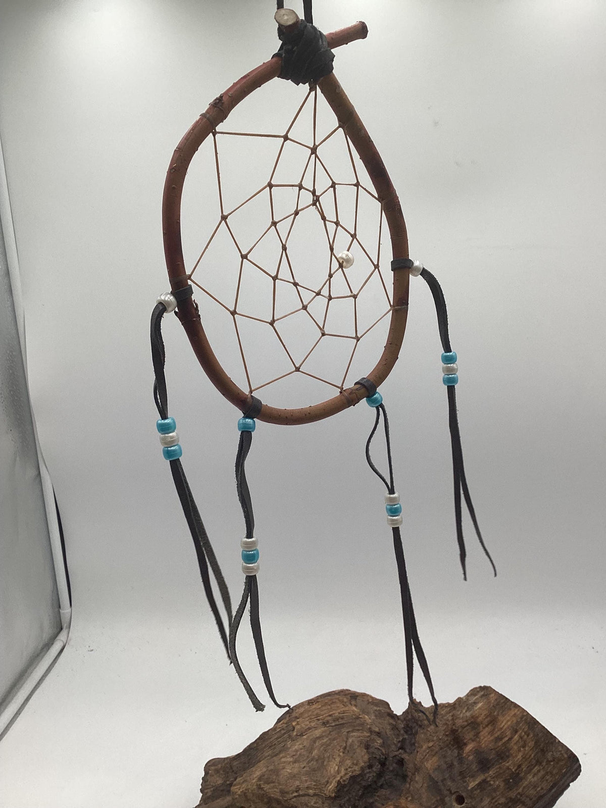 Authentic Handmade Red Willow Dream Catcher - Anishinaabe/Ojibwe