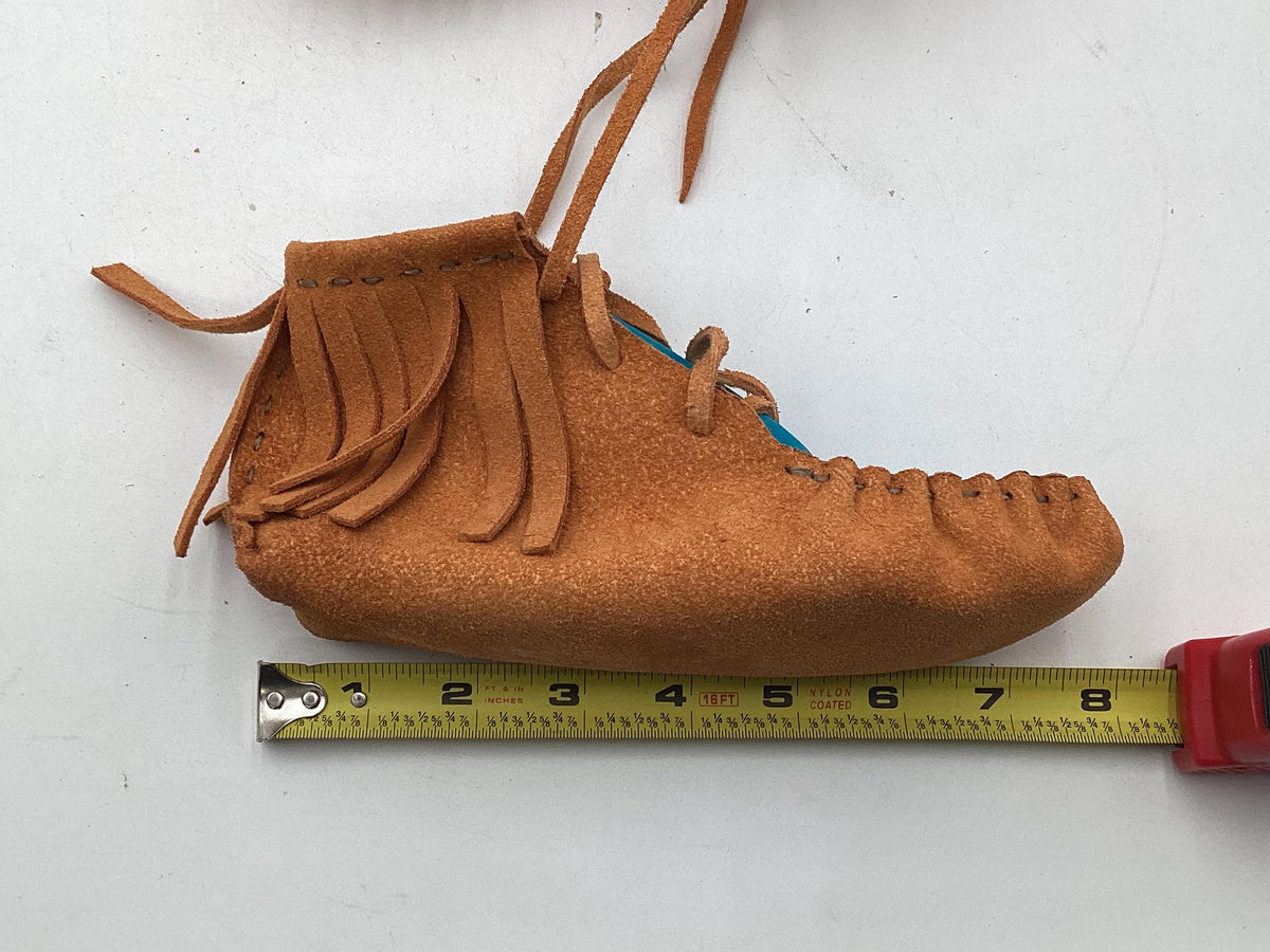Leather Moccasins for Children – Anishinaabe/Ojibwe Artisan made