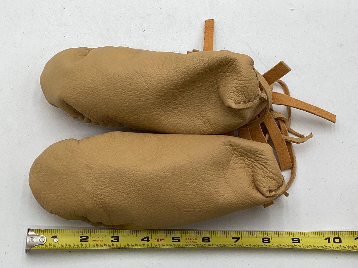 Leather Moccasins for Children – Anishinaabe/Ojibwe Artisan made
