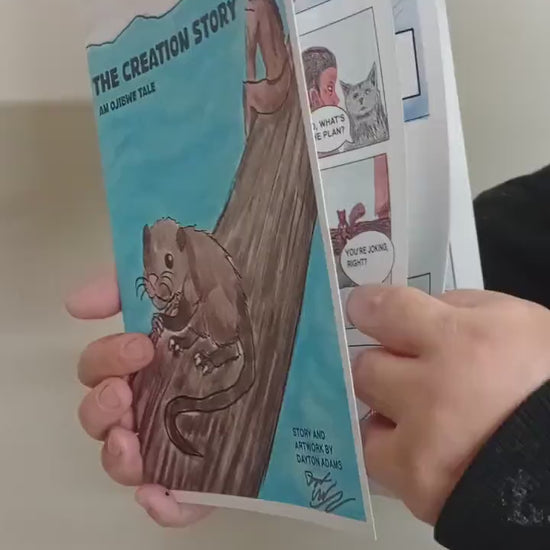 The Creation Story; An Ojibwe Tale - Original Short Graphic Novel by Dayton Adams