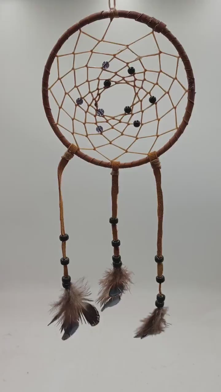 Amazing Anishinaabe/Ojibwe Hand Crafted Dreamcatcher - Free Shipping