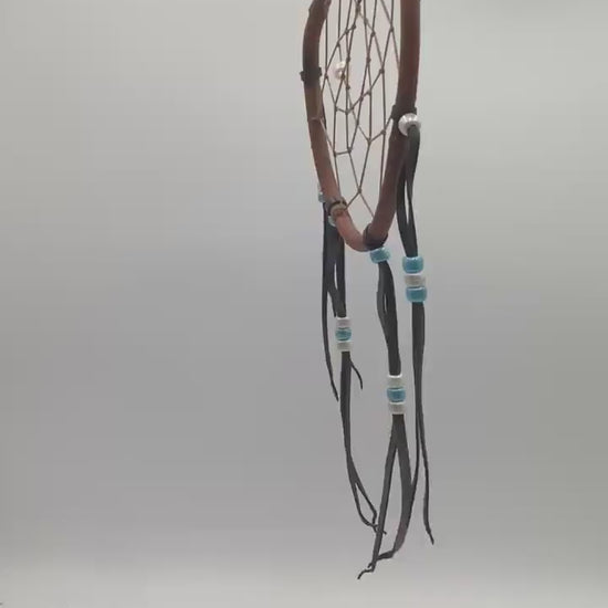 Authentic Handmade Red Willow Dream Catcher - Anishinaabe/Ojibwe