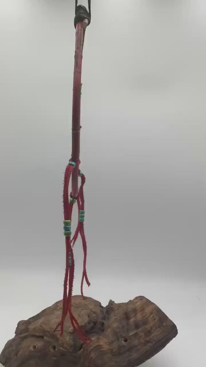 Authentic Handmade Red Willow Dream Catcher - Anishinaabe/Ojibwe