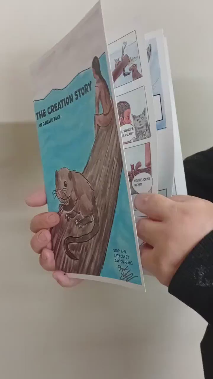 The Creation Story; An Ojibwe Tale - Original Short Graphic Novel by Dayton Adams