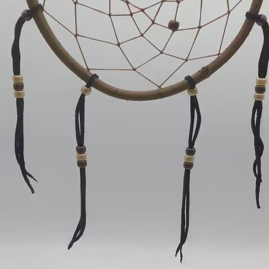 Authentic Handmade Red Willow Dream Catcher - Anishinaabe/Ojibwe