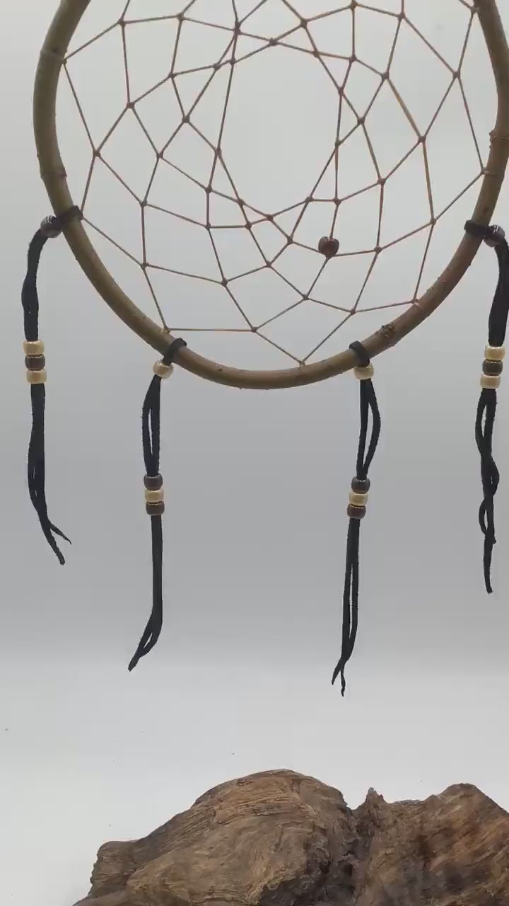 Authentic Handmade Red Willow Dream Catcher - Anishinaabe/Ojibwe